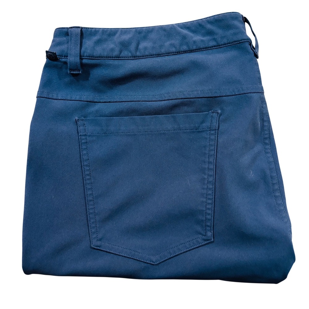 Lululemon‎ ABC Pants Classic Fit Warpstreme Navy Blue Mens Size 36 M5462S